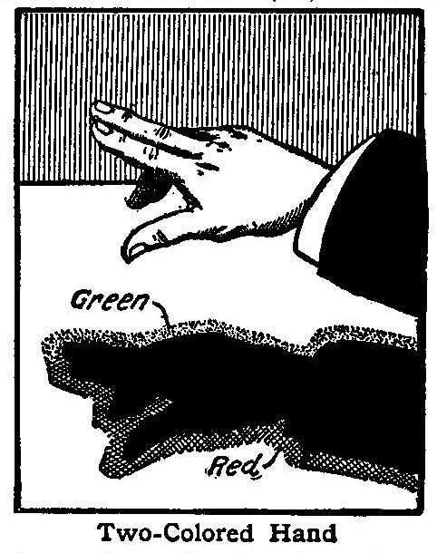 Two-Colored Hand