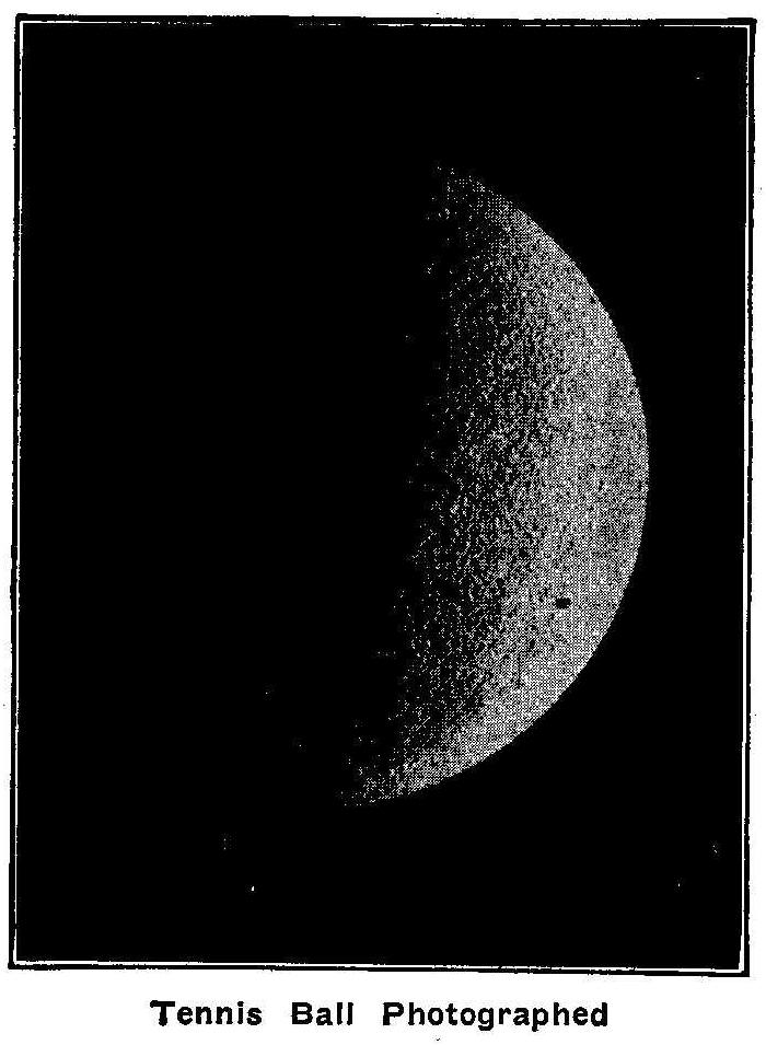 Tennis Ball Photographed