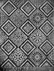 XXXIV. Portion of the Pavement in the Baptistery, Florence, Italy.