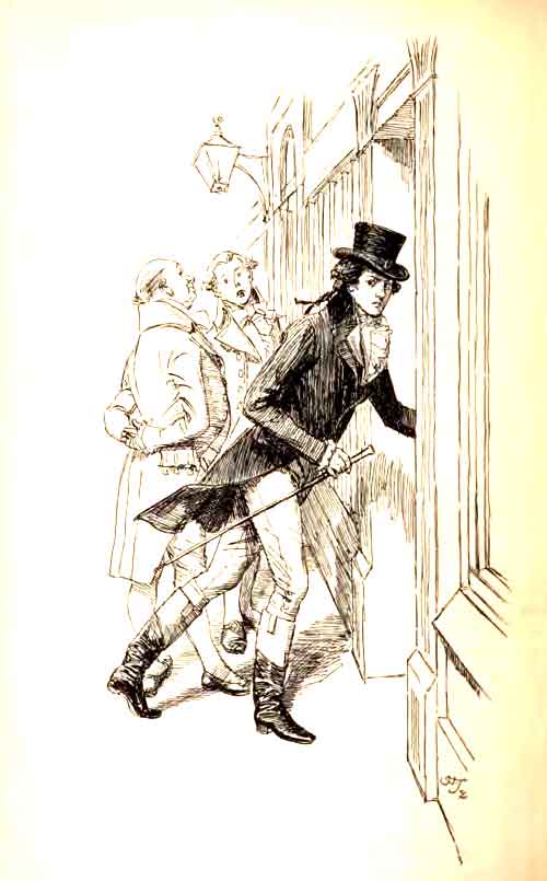 "I have entered many a shop to avoid your sight."