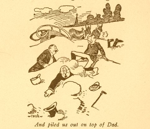 Piled Us out on Top of Dad 269