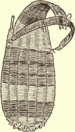 Noki Cradle: Frame of Fine Wicker. (After Mason.) Illustration.