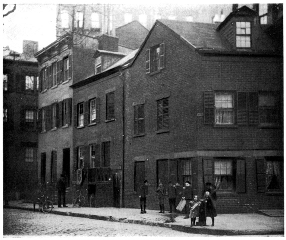 A CORNER IN OLD GREENWICH.