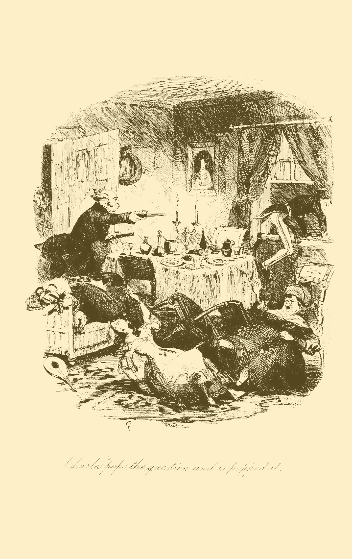 Charles Pops the Question.